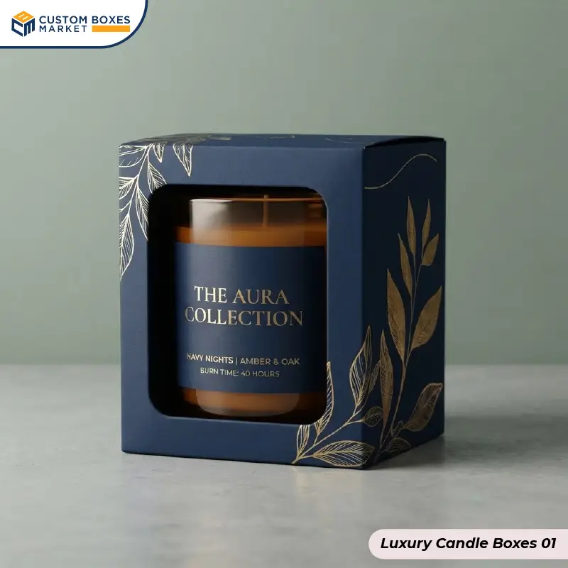Custom Luxury Candle Boxes Wholesale
