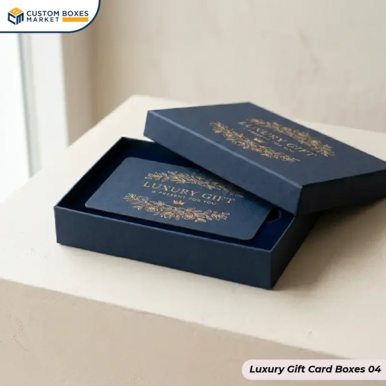 Custom Luxury Gift Card Boxes