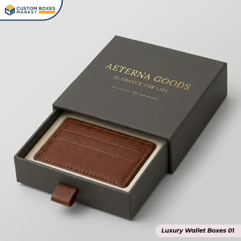 Custom Luxury Wallet Boxes