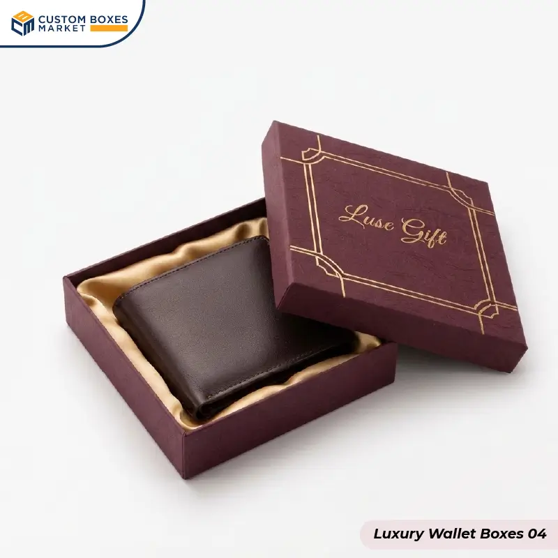 Custom Luxury Wallet Boxes With Logo