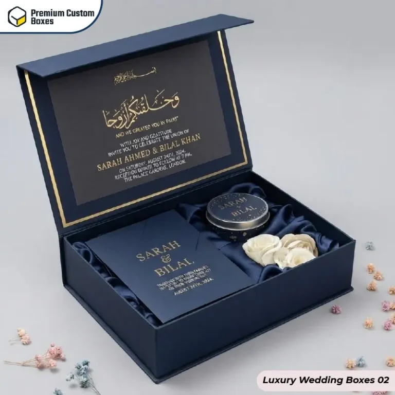 Custom Luxury Wedding Boxes
