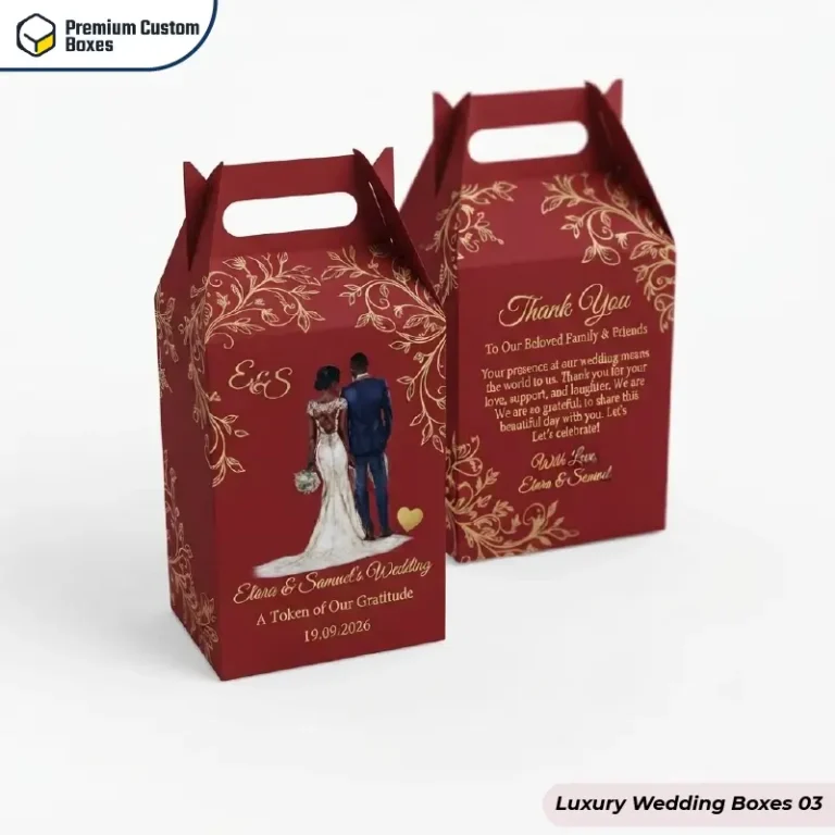 Custom Luxury Wedding Boxes