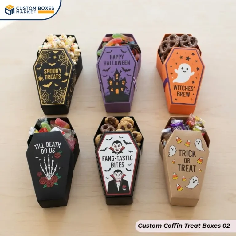 Custom Coffin Treat Boxes