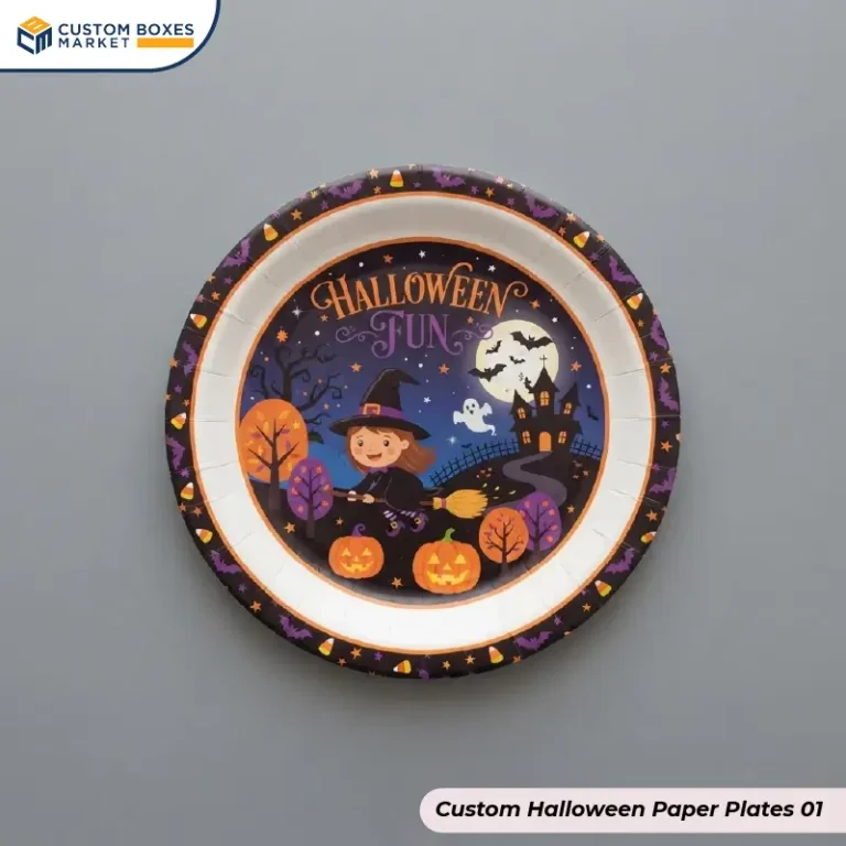 Custom Halloween Paper Plates