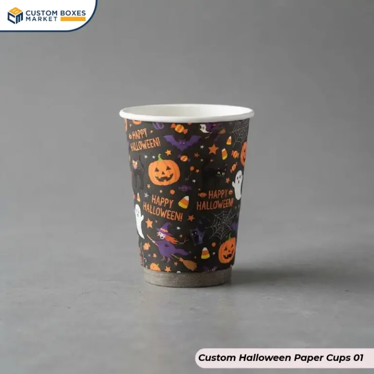 Custom Halloween Paper Cups