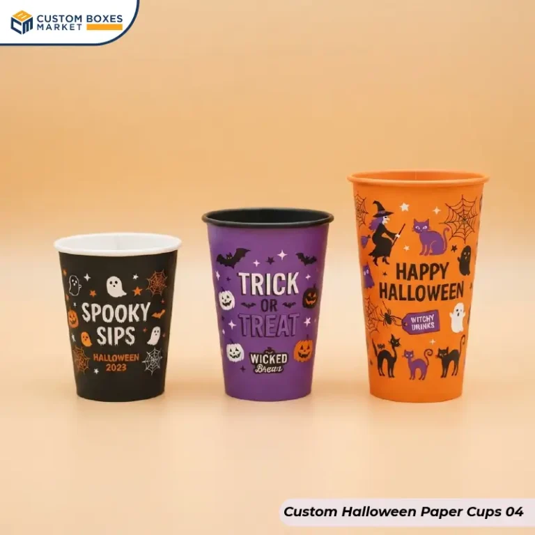 Custom Halloween Paper Cups